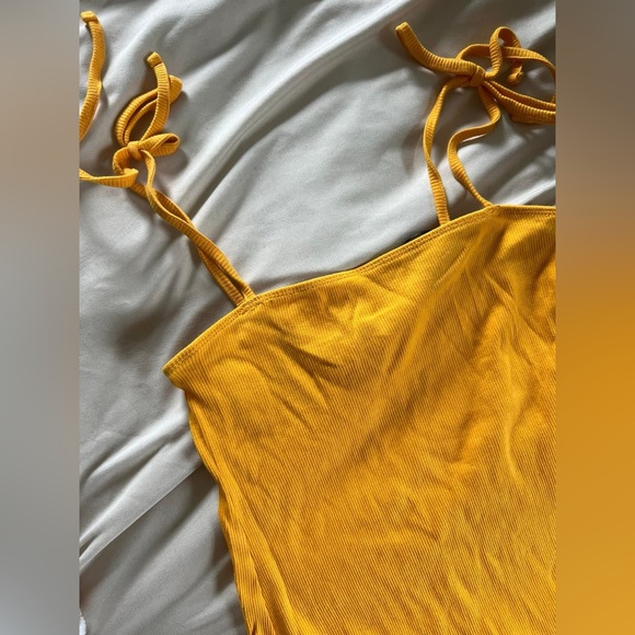 Forever 21 orange summer dress - Picture 2 of 3